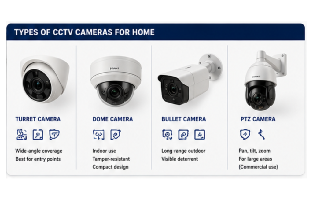 Smart home security camera 