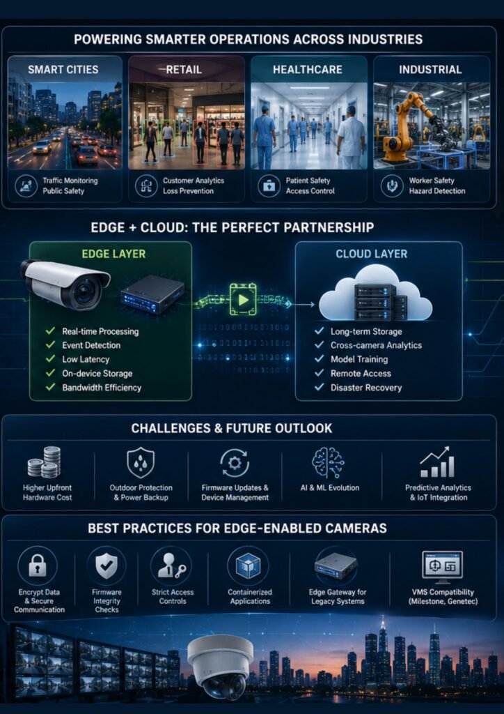 Edge Computing in Security Cameras