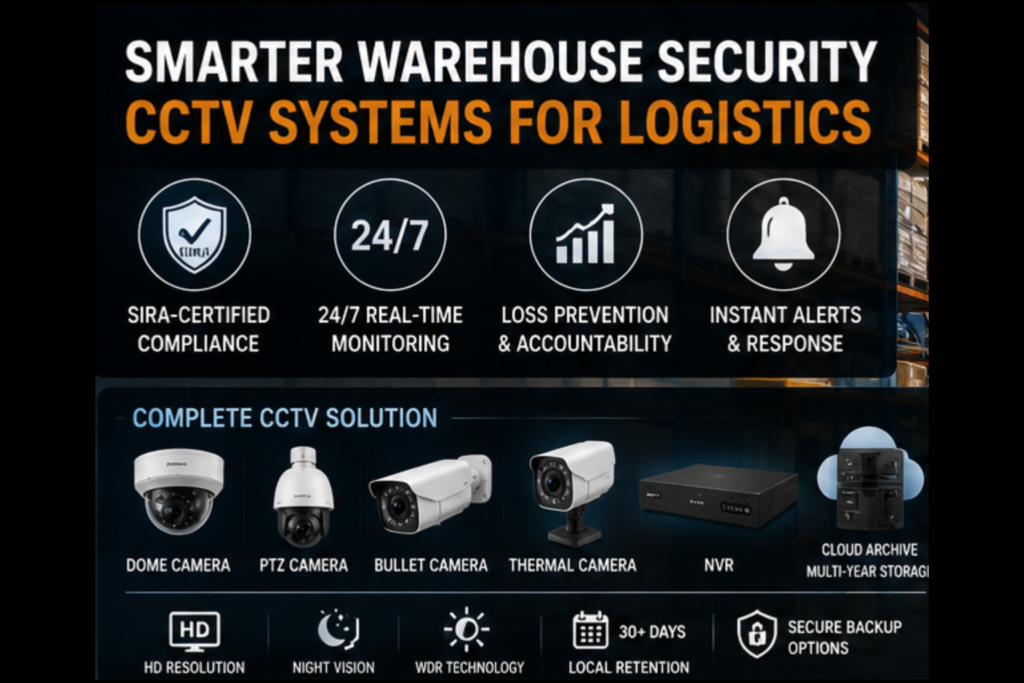 CCTV Systems for Warehouses and Logistics
