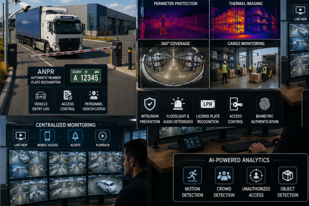 CCTV Systems for Warehouses and Logistics