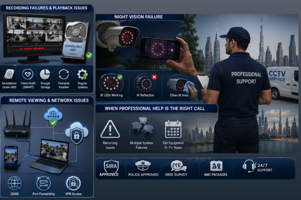 CCTV Troubleshooting