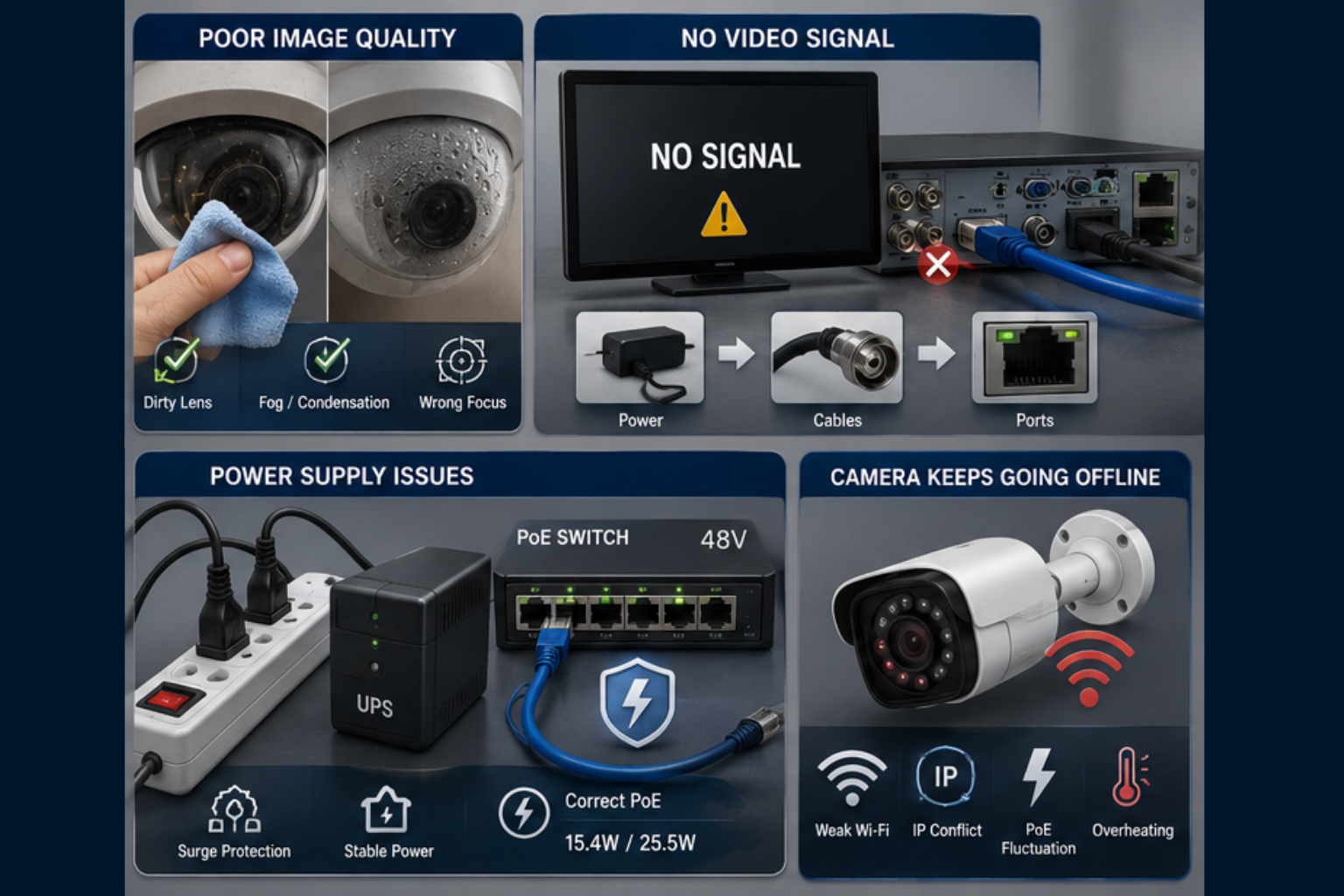 CCTV Troubleshooting Guide UAE 