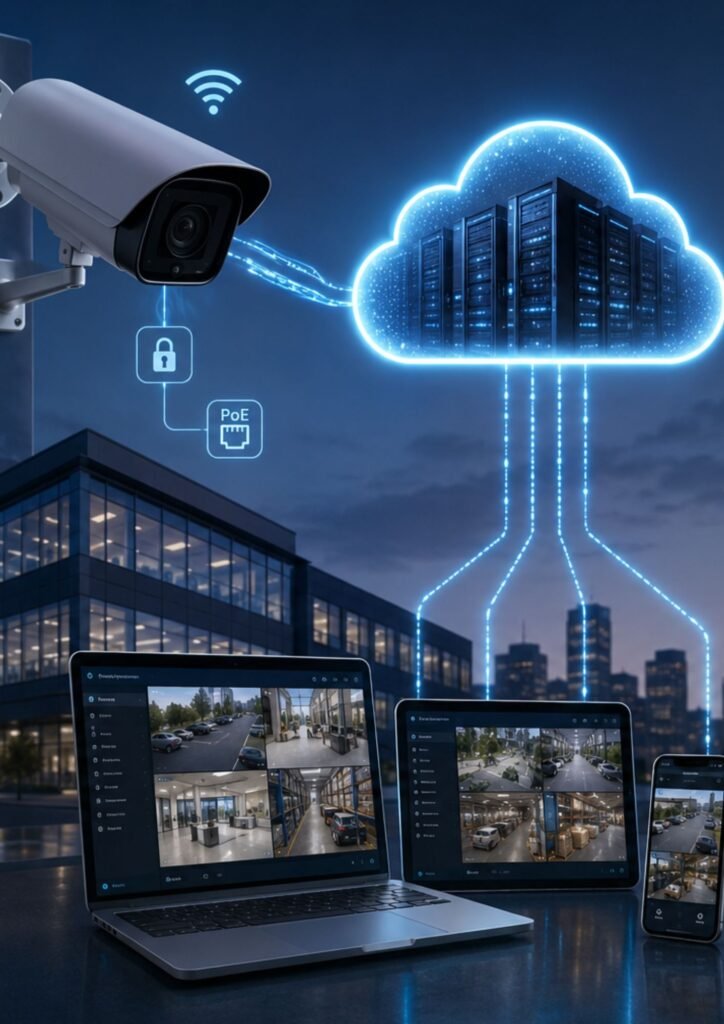 Cloud-Based Surveillance Systems for Smart CCTV Security