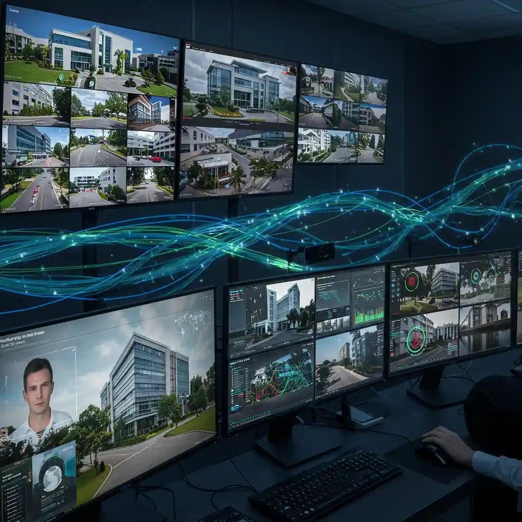 Smart CCTV Mobile Monitoring for UAE